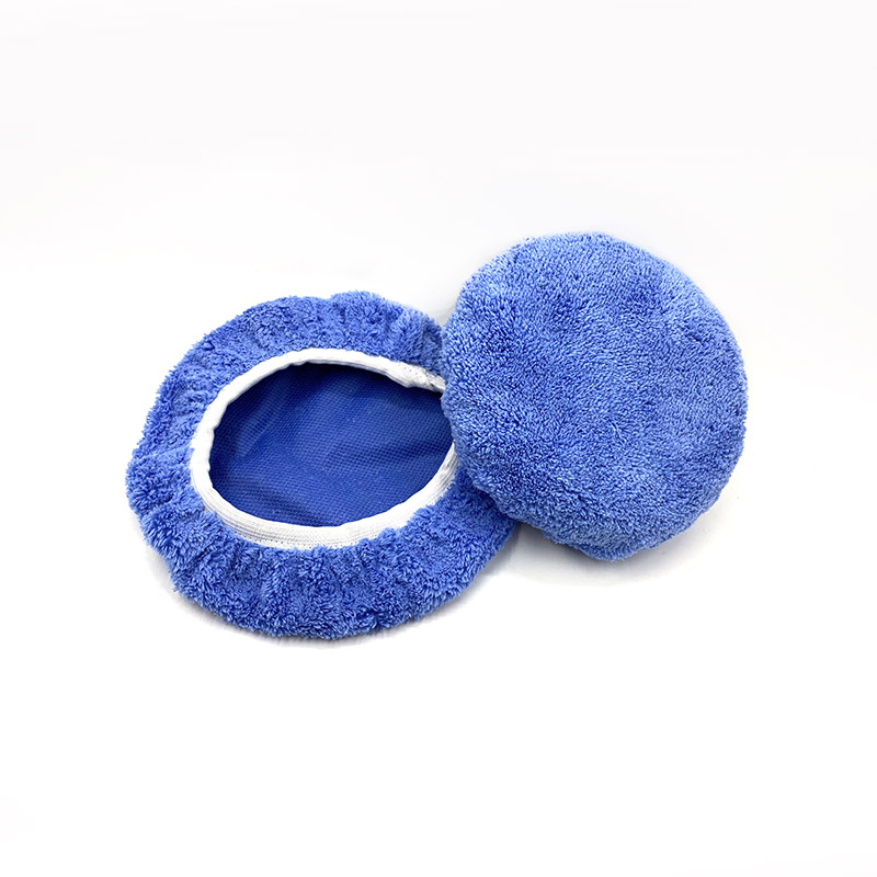ไมโครไฟเบอร์ Bonnet Car Polisher Pad Cover