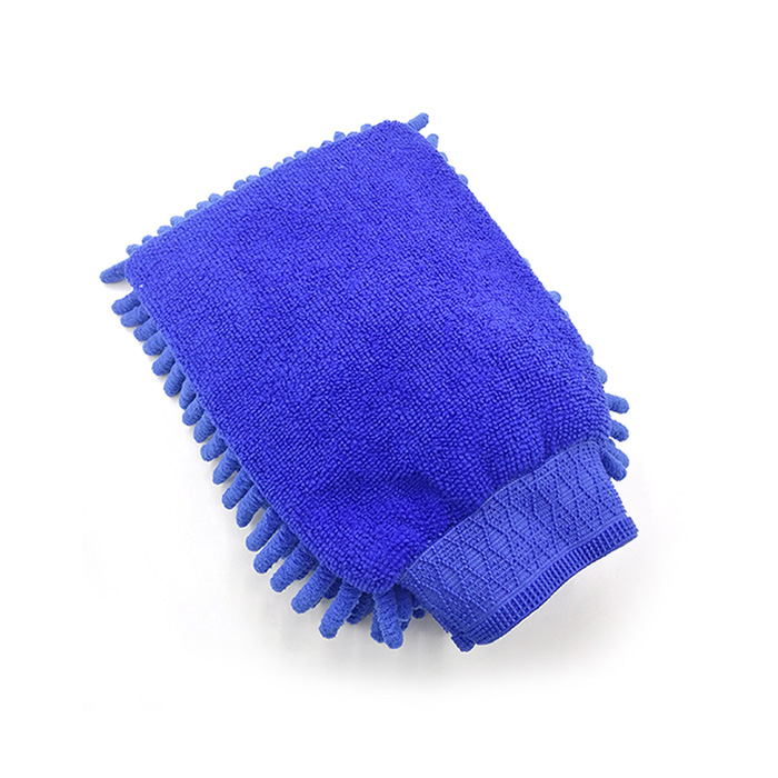 ถุงมือล้างรถไมโครไฟเบอร์ Chenille