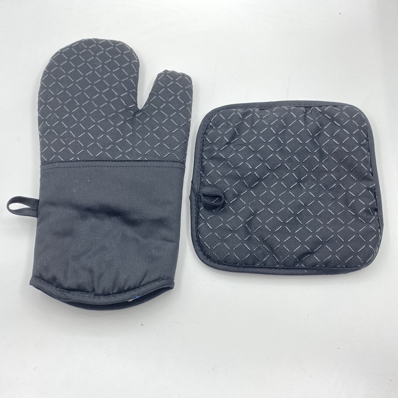 ที่ใส่หม้อซิลิโคนทนความร้อนแบบหนา Mitts ไมโครเวฟ